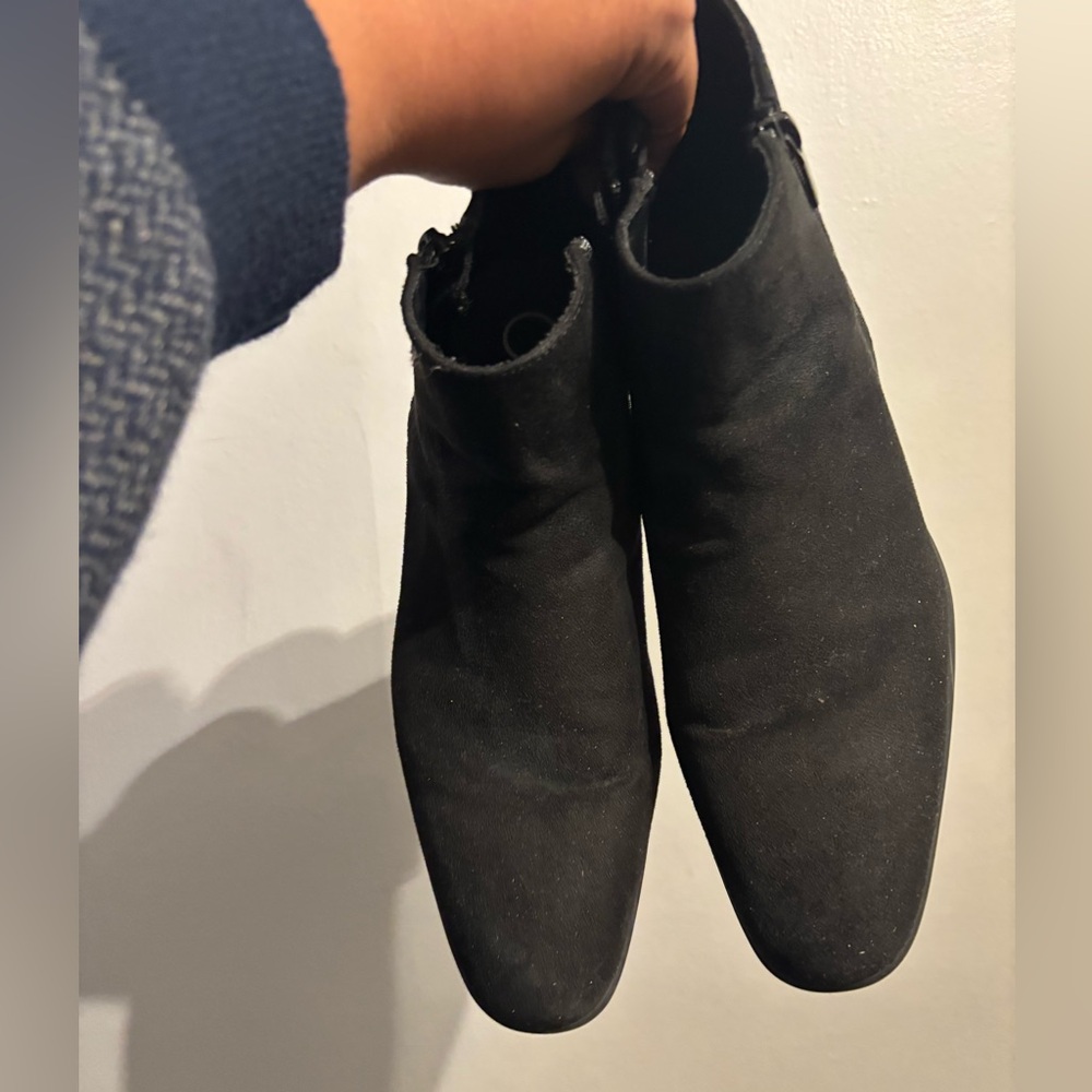 Calvin Klein Laredo Black Suede Boot